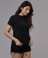 Basic Crew Neck Black Tshirt